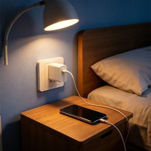 2026 67W European <b>Plug</b> Fast Charging Portable White Compact <b>Charger</b> for Wholesale - Product Image 2