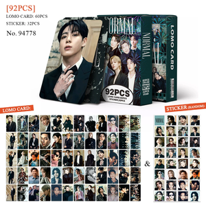 KPOP 92 piezas/caja RM V SUGA <span class=keywords><strong>J</strong></span>-<span class=keywords><strong>HOPE</strong></span> JIN JIMIN <span class=keywords><strong>JUNGKOOK</strong></span> JK Fototarjetas Láser Normales, Tarjetas Holográficas Lomo, Tarjetas Fotográficas - Product Image 2