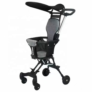 รถเข็นเด็กหรูหรา รุ่น High View สะดวกสบาย พับเก็บได้ พกพาสะดวก พร้อมล้อ 4 ล้อ - Product Image 1