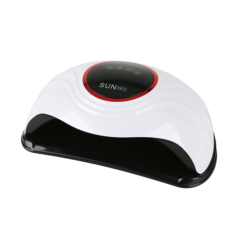 288w 72 LEDS UV/LED Nail Lamp UV Curing Dryer Machine Dual Light Two Hands Space for Women and Girls Nail Art DIY Use