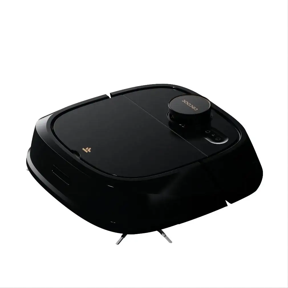 TECBOT M1 Hot Sale 0.4L Water Tank Mopping Floor Auto Robotic Wet And Dry Robot Vacuum Cleaner Mop Self-rinsing Mop Robot