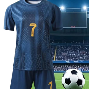Conjuntos de camisetas de fútbol personalizadas para hombre, fábrica de conjuntos de camisetas de fútbol, personalización disponible.f10 - Product Image 1