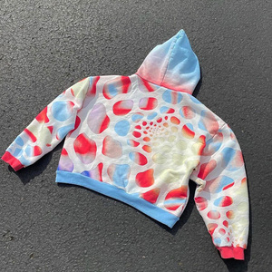 DiZNEW, directo de fábrica, venta al por mayor, moda, cambio Gradual, Sudadera con capucha para hombre, diseño personalizado, logotipo, Sudadera con capucha - Product Image 2