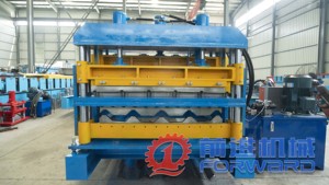 آلة صنع بلاط السقف ذات الطبقة المزدوجة عالية الجودة أوتوماتيكية بالكامل من الشركة المصنعة الأصلية مع إمكانية التخصيص - Product Image 3