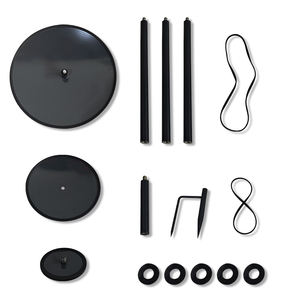 Станция для кормления птиц на открытом воздухе JH-Mech привлекает кардиналов синиц диких птиц сверхпрочный металлический стойку для кормления птиц - Product Image 5