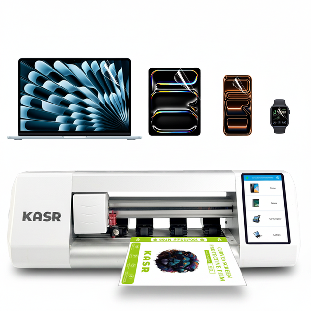 Intelligent Hydrogel Screen Protector Cutting Machine with High Precision Plotter Cloud Update System for Mobile Film Cutting