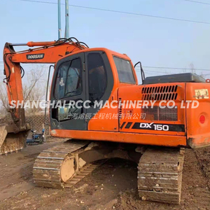 ใช้ต้นฉบับ DOOSAN DX150 DX150LC-9C รถขุดไฮดรอลิก15ตันรถขุด MIDI ราคาต่ำสำหรับขาย - Product Image 5
