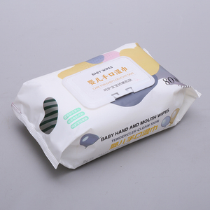 Lingettes humides jetables écologiques et biologiques en gros pour bébés - Product Image 1