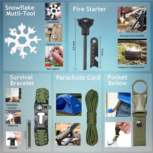 Nuevo <span class=keywords><strong>Kit</strong></span> de Supervivencia 21 en 1 con Equipo Táctico y Suministros de Primeros Auxilios - Product Image 5
