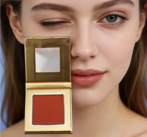 Palette de fard à joues de maquillage finition mate de marque privée Bâton de fard à joues longue durée sans cruauté pour les peaux foncées - Product Image 1
