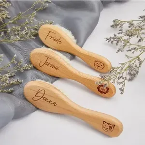 1 pezzo in legno di pino inciso in legno di pino, - Product Image 3