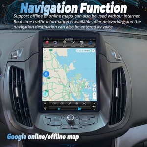 Autoradio Android 13 avec CarPlay, navigation GPS, lecteur vidéo, écran Tesla 10,4 pouces pour Ford Kuga C-max Escape 2013 2015 2018 - Product Image 5