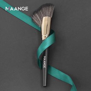 MAANGE – <span class=keywords><strong>pinceau</strong></span> de maquillage professionnel, étiquette privée, simple, grand biseau, bande de faucille, <span class=keywords><strong>blush</strong></span>, Contour, brosse d'outils de maquillage - Product Image 5