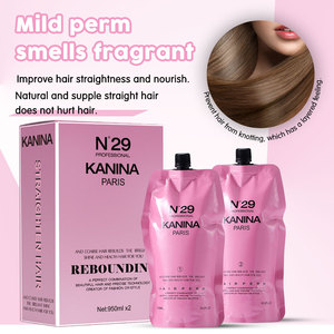 Salón profesional Cosmético Cabello Permanente Loción Soluciones de tratamiento Alisado Rebounding Fábrica Venta al por mayor Peinado del cabello - Product Image 2