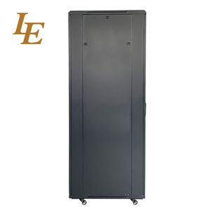 Porte avant en verre trempé de 19 pouces 42U et porte arrière en métal massif avec poignées et serrures - Product Image 3