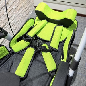 CE-zertifizierter faltbarer Kinderwagen für Kinder mit Zerebralparese, neigbarer Sitz, Liegefunktion, CP-Positionierungsunterstützung, Kinderrollstuhl für besondere Bedürfnisse - Product Image 3