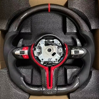 Volant en fibre de carbone pour BMW F30 F10 F15 F16 F31 F20 F25 E90 F01 F90 F25 F22 F36 F33 F32 E60 E71 E82 E90 F80 F82 F84 F87