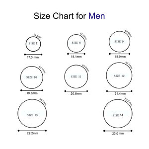 남성용 체크무늬 실리콘 웨딩밴드 8mm 폭 2.5mm 두께 통기성 조절링 - Product Image 6