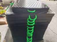 Plaques de support de grue à haute intensité d'impact en UHMWPE, plaques de support de grue à charge lourde