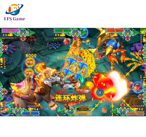 Jeux à pièces <span class=keywords><strong>jeu</strong></span> de chasse au poisson tricolore Phoenix Abyssal Dragon Fishing Shooting Board Machine - Product Image 4