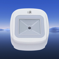 Lector Inteligente 2 en 1 FUWEI PCSC QR 1D/2D para Escaneo de Códigos de Barras y Lectura de Tarjetas NFC de 13.56MHz, Sensor CMOS, Blanco+Gris, USB A820
