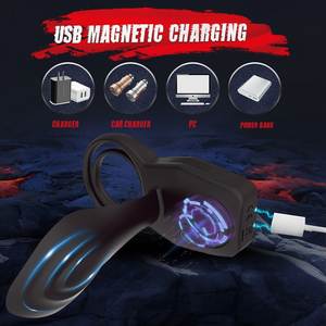 <span class=keywords><strong>2</strong></span> in 1 Fernbedienung Klitoris stimulation Verzögerung Ejakulation <span class=keywords><strong>Penis</strong></span> ring Männliches Sexspielzeug G-Punkt Elektrischer vibrierender Cockring Für Männer - Product Image 5