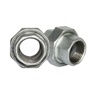 Tuberías Contra Incendios FM UL, Sistema de Rociadores Contra Incendios, Sistema de Protección Contra Incendios, Accesorios de Tubería de Hierro Maleable, Unión Galvanizada - Product Image 2