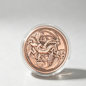 Barre de cuivre embossée 1 OZ, cuivre artistique 99,9% haute pureté, pour collection de loisirs - Product Image 3