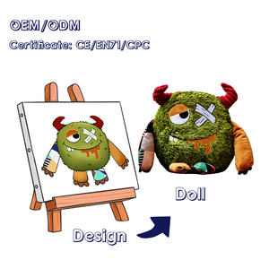 CE CPC ตุ๊กตาสัตว์ยัดนุ่นออกแบบได้ตามที่ต้องการของขวัญสำหรับปาร์ตี้วันเกิดงานแต่งงานปรับแต่งได้ - Product Image 3