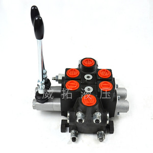 Válvula de control direccional multidireccional Weituo Hydraulics Pc100-2 de alto flujo, distribuidor de aceite hidráulico para plataformas de perforación minera - Product Image 1