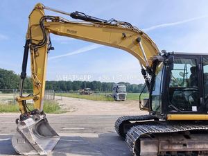 Excavadora Usada Original Japonesa Caterpillar 318, CAT318D2 318, Retroexcavadora Hidráulica con Martillo de Cinta Transportadora - Product Image 3