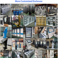 Boîtier de télévision intelligente debout Android LCD boîtier de lecteur vidéo magasin de détail affichage numérique coque multimédia pour centre commercial électronique