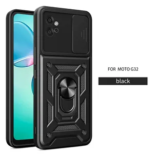 Capa de proteção para celular Moto G Power 5G 2024, capa de proteção para lentes de câmera completa, anel de proteção para celular, capa à prova de choque para PC