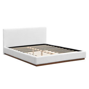 Italian Modern Luxury Adjustable Convertible Bedroom Soft Wood <b>Bed</b> Frame Fabric Upholstered <b>Queen</b> <b>Size</b> - Product Image 4