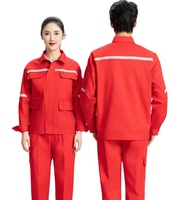 Combinaison de travail antistatique à manches longues, nouveaux ensembles de vêtements de travail, bande réfléchissante, uniformes de travail à manches longues