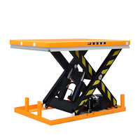 Table élévatrice à ciseaux électrique hydraulique prix usine 2000x1200mm temps de levage 30-40s à vendre