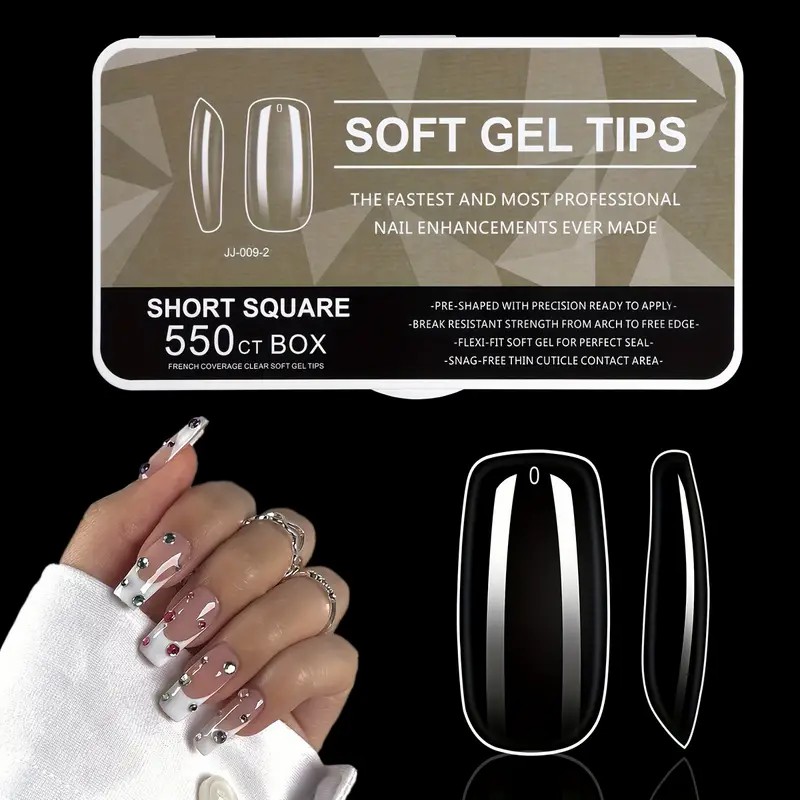 Clear Press On Nails