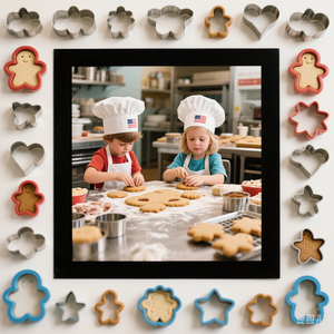 Ensemble <span class=keywords><strong>de</strong></span> six pièces d'emporte-pièces en acier inoxydable 430 pour canards mignons, emporte-pièce en acier inoxydable personnalisé standard LFGB - Product Image 3