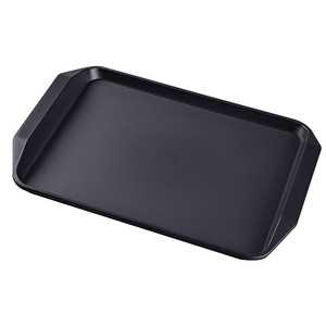 Double Swords brand square PU-coated ABS plastic non-slip <b>trays</b>, <b>tea</b> <b>trays</b>, coffee <b>trays</b>, fast food <b>trays</b>, ideal for home use. - Product Image 1