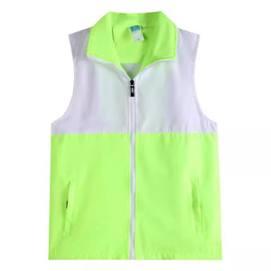 เสื้อกั๊กสะท้อนแสงเพื่อความปลอดภัย แบบยูนิเซ็กซ์ บาง น้ำหนักเบา ชุดทำงานฤดูใบไม้ร่วง ชุดยูนิฟอร์มที่มองเห็นได้ชัดเจนสำหรับกิจกรรมสาธารณะ - Product Image 1