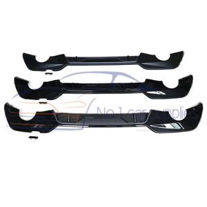 Ventas de fábrica G20 LCI <span class=keywords><strong>340</strong></span> Difusor de labio trasero negro brillante para 3 Series G 19 + Parachoques delantero de nueva condición - Product Image 2