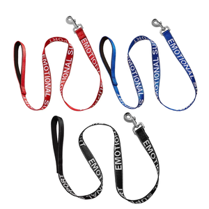 Correa de perro de la mejor calidad con estampado de OEM, servicio de logotipo personalizado, cuerda de alambre de nailon reflectante duradera para perros, correas para cachorros y mascotas - Product Image 2