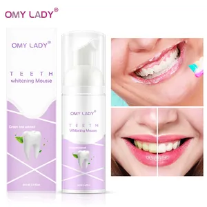 Bel sorriso migliore di vendita 2021 ha approvato privato logo del commercio all'ingrosso schiuma sbiancamento dei denti