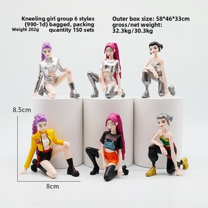 Figuras Coleccionables de PVC de Demons Hunter <span class=keywords><strong>Squad</strong></span>, Versión Q, Caja Sorpresa, Estilo K, Cabeza Grande, Chibi Rumimi, Lindas Figuras de Anime, Originales - Product Image 4