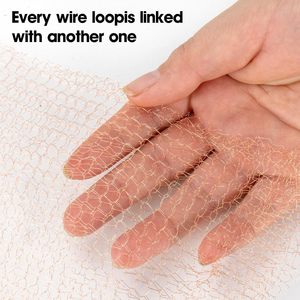 5" X 32ft Stainless Steel Knitted <b>Wire</b> <b>Mesh</b> (<b>Wire</b> Cloth) for Block Holes & Protect Small Plants Welding & Cutting Services - Product Image 2
