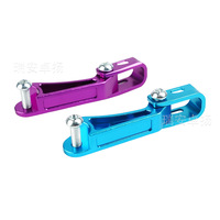 Support de frein de moto Wenzhou, pince de tuyau d'huile, bras oscillant en alliage d'aluminium CNC, support de frein modifié ZS-C137 court Chine