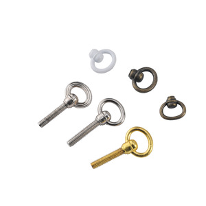 Furniture Handle Ring Zinc Alloy <b>Drawer</b> Pull Modern Simple Durable Hardware - Product Image 5