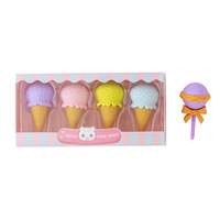 Borradores de Lápiz con Forma de Fruta de TPR, Mini, de Dibujos Animados, Bonitos y de Buena Calidad, con Color Personalizado para Regalos Promocionales, Venta al Por Mayor