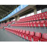 Chaises porte-gobelets en plastique personnalisées pour stades sportifs, sièges pliables pour stades