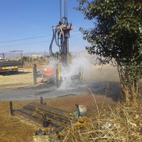 JEAO-130 petite perceuse hydraulique portative de puits d'eau pour les ventes